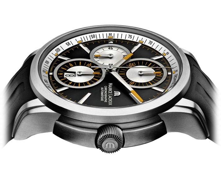 Reloj Maurice Lacroix Pontos Titanio PT6188-TT031-330 pefil
